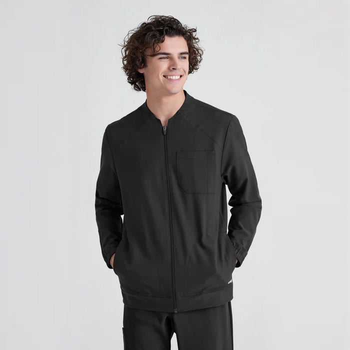 GSSW887 CYCLE 3-POCKET CREWNECK CICLO® SCRUB JACKET