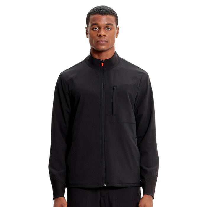 IN350A Infinity Men's Zip Front Scrub Jacket