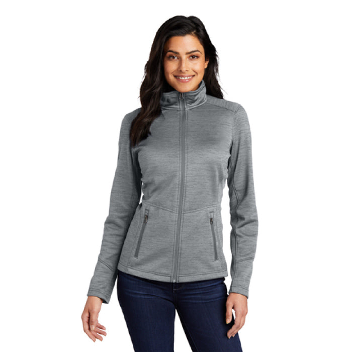 F231L Port Authority® Ladies Digi Stripe Fleece Jacket