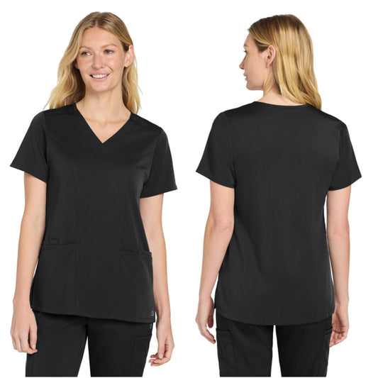 WW4168 Wink® Women’s Premiere Flex™ V-Neck Top