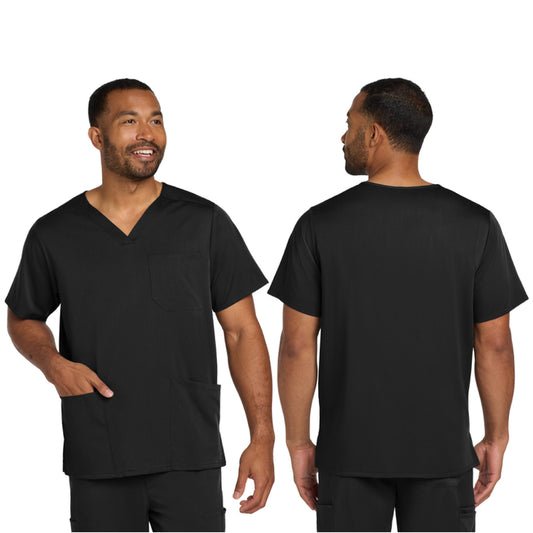 WW5068 Wink® Men's Premiere Flex™ V-Neck Top